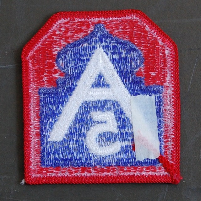 Military Patch Army U.S. Northern Army 5th Army [Full color] [Letter Pack Plus compatible] [Letter Pack Light compatible]