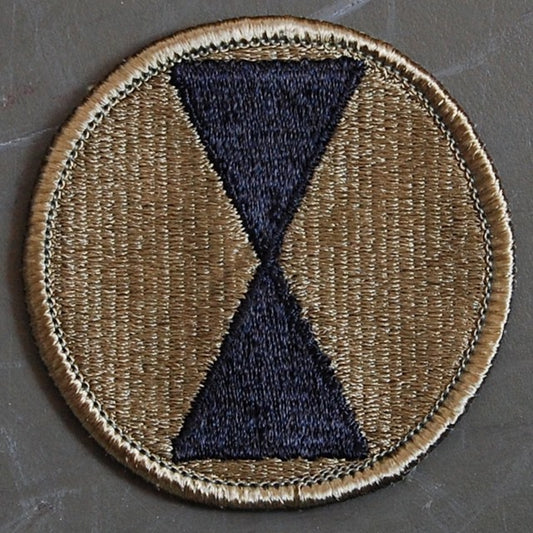 Military Patch（ミリタリーパッチ）米陸軍 第7歩兵師団 [サブデュード]【レターパックプラス対応】【レターパックライト対応】