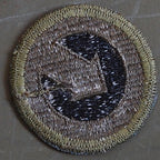 Military Patch US Army 1st Logistics Command [Subdude] [Letter Pack Plus compatible] [Letter Pack Light compatible]