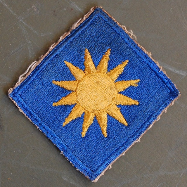 Military Patch US Army 40th Infantry Division Sunshine [Full Color] [Letter Pack Plus Compatible] [Letter Pack Light Compatible]