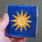 Military Patch US Army 40th Infantry Division Sunshine [Full Color] [Letter Pack Plus Compatible] [Letter Pack Light Compatible]