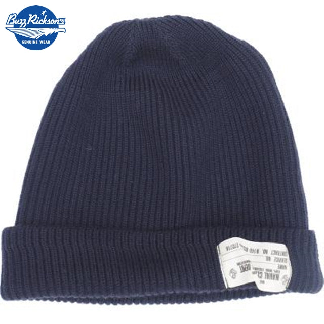 BUZZ RICKSON'S （バズリクソン）U.S.N WATCH CAP NAVY[BR02243]【レターパックプラス対応】