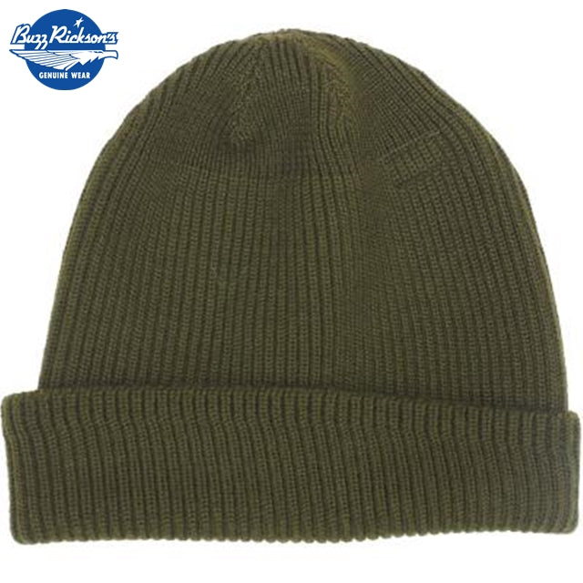 BUZZ RICKSON'S （バズリクソン）USAAF Type A-4 MECHANIC CAP OD ワッチキャップ[BR02241]【レターパックプラス対応】