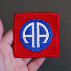 Military Patch US Army 82nd Airborne Division AIRBORNE Tab [Full Color] [Letter Pack Plus Compatible] [Letter Pack Light Compatible]