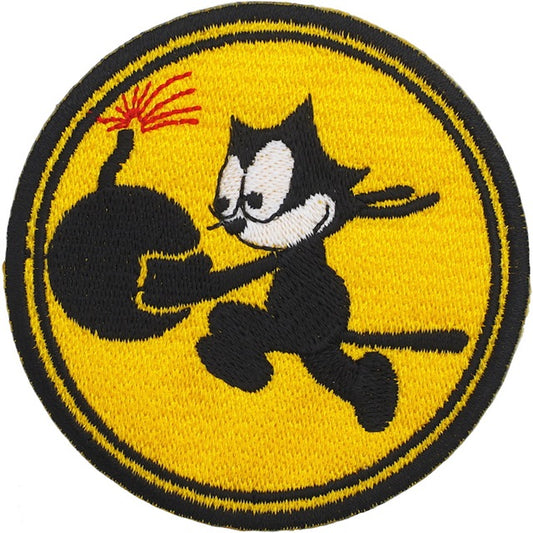 Military Patch（ミリタリーパッチ）フィリックス ラウンド【レターパックプラス対応】【レターパックライト対応】