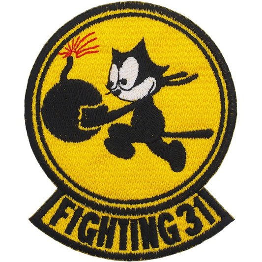 Military Patch Felix FIGHTING 31 [Letter Pack Plus compatible] [Letter Pack Light compatible]