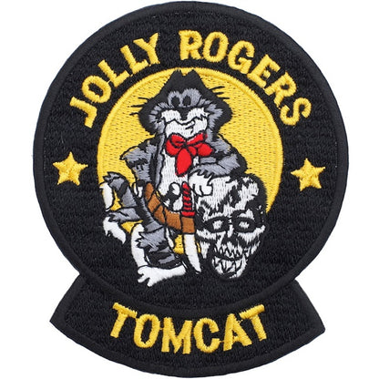 Military Patch JOLLY ROGERS TOM CAT [Letter Pack Plus compatible] [Letter Pack Light compatible]
