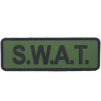 5ive Star Gear (ファイブスターギア) ミリタリー ラバーパッチ S.W.A.T. 6インチX2インチ MORALE PATCH[フック付き]【レターパックプラス対応】【レターパックライト対応】