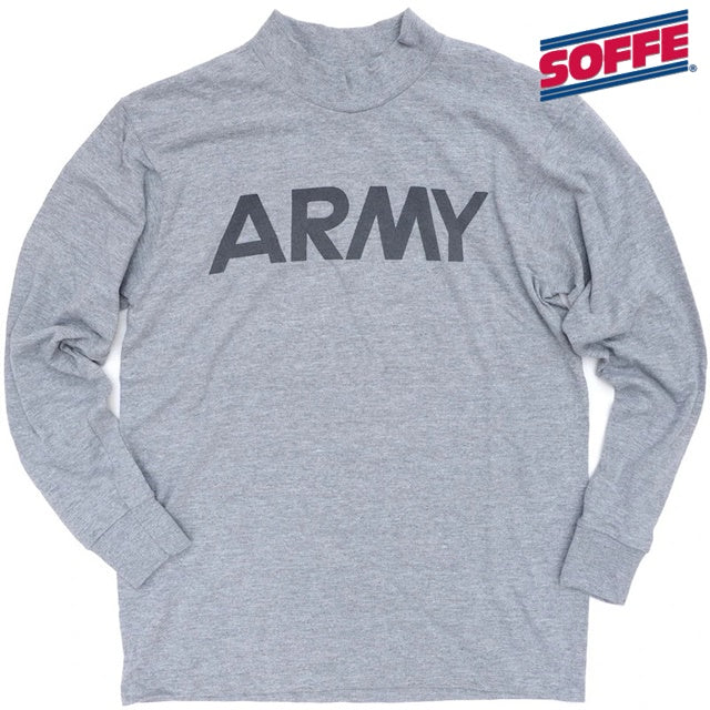 SOFFE ARMY Long Sleeve Tee [D0000012][ASH] [Letter Pack Plus compatible]