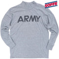 SOFFE ARMY Long Sleeve Tee [D0000012][ASH] [Letter Pack Plus compatible]