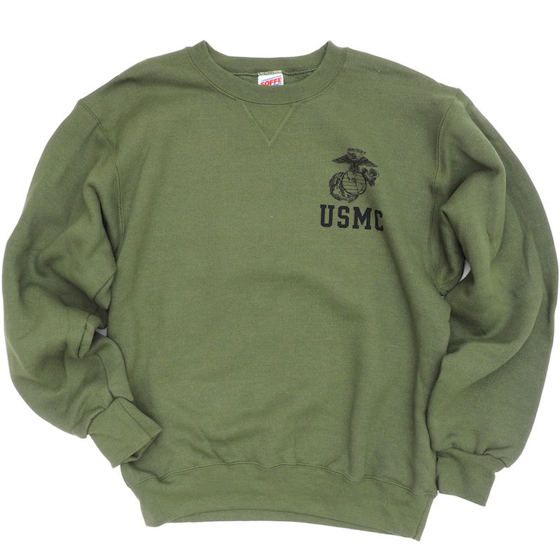SOFFE（ソフィー）MARINE CORPS Sweat Shirt [D0024218][OD]