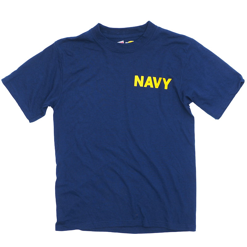 新品未使用タグ付きSoffe NAVYプリント Tシャツ Lサイズ コヨーテ SOFFE（ソフィー）NAVY ロゴ Short Sleeve Tee [D0007515][2色
