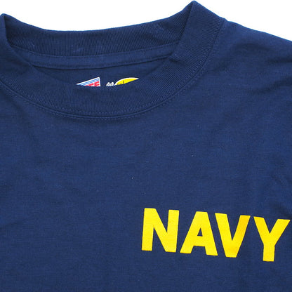 SOFFE NAVY Logo Short Sleeve Tee [D0007515] [2 colors] [Letter Pack Plus compatible]