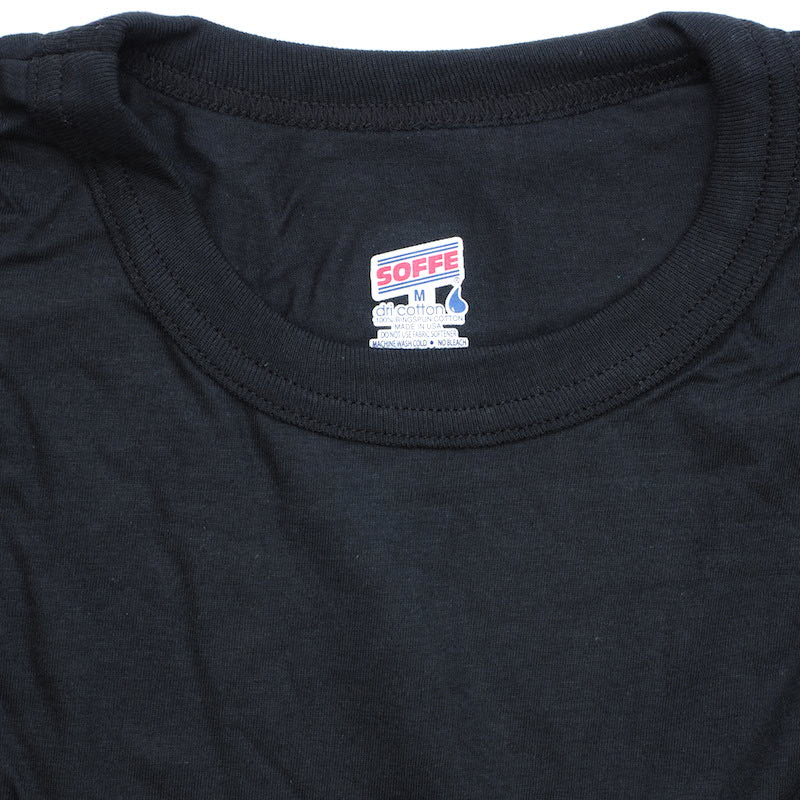 SOFFE(ソフィー)Crew Neck 3 Pack Tee [682M-3][Made IN USA][100% combed ringspun  cotton jersey][5色]【レターパックプラス対応】