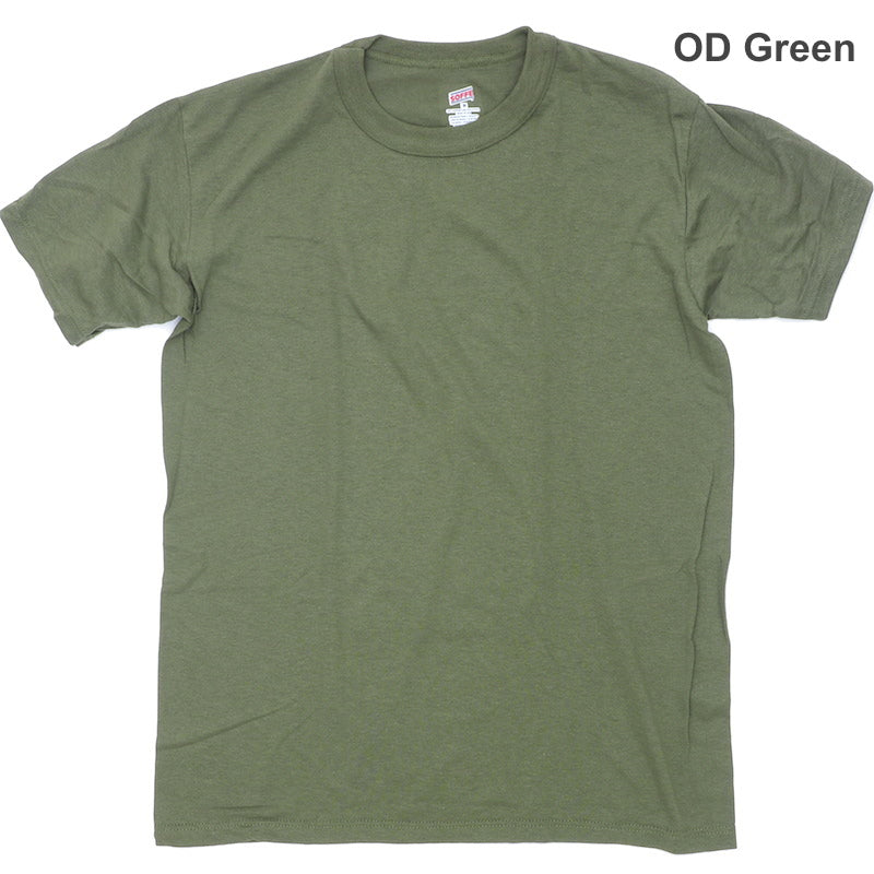 SOFFE(ソフィー)BASE LAYER Crew Neck 3 Pack Tee [M280-3][Made IN USA][50% Cotton 50% Polyester jersey][4色]【レターパックプラス対応】