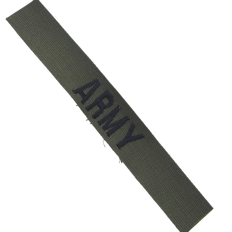 Military Patch（ミリタリーパッチ）ARMY テープ[OD][コットン]【レターパックプラス対応】【レターパックライト対応】