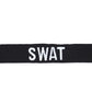 Military Patch（ミリタリーパッチ）SWAT テープ[BLACK][コットン]【レターパックプラス対応】【レターパックライト対応】