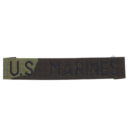 Military Patch（ミリタリーパッチ）U.S.MARINES テープ[WOOD][コットン][リップストップ]【レターパックプラス対応】【レターパックライト対応】