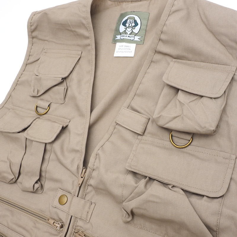 ROTHCO(ロスコ)The Uncle Milty TRAVEL VEST アンクルミルティ トラベルベスト[KHAKI]