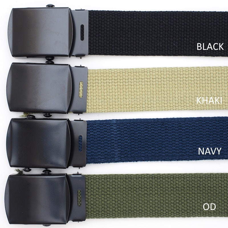 SUSPENDER FACTORY Cotton BDU Belt [Letter Pack Plus compatible]