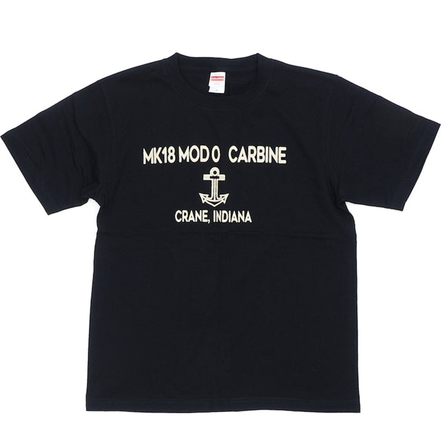 【クリアランスSALE】Military Style（ミリタリースタイル）Tシャツ MK18 MOD0 CARBINE  ショートスリーブ Tシャツ[4色][抜き染め][染み込み]【レターパックプラス対応】