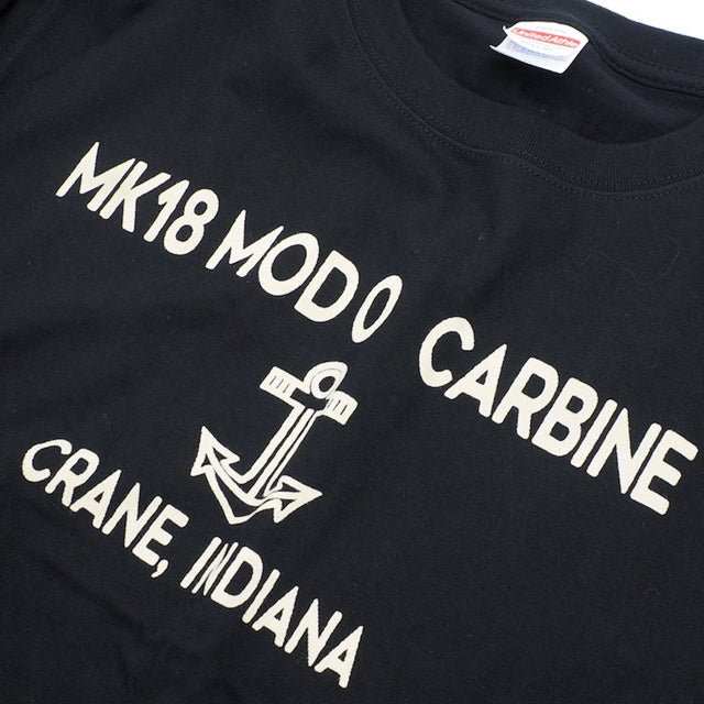 【クリアランスSALE】Military Style（ミリタリースタイル）Tシャツ MK18 MOD0 CARBINE  ショートスリーブ Tシャツ[4色][抜き染め][染み込み]【レターパックプラス対応】