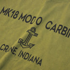 【クリアランスSALE】Military Style（ミリタリースタイル）Tシャツ MK18 MOD0 CARBINE  ショートスリーブ Tシャツ[4色][抜き染め][染み込み]【レターパックプラス対応】