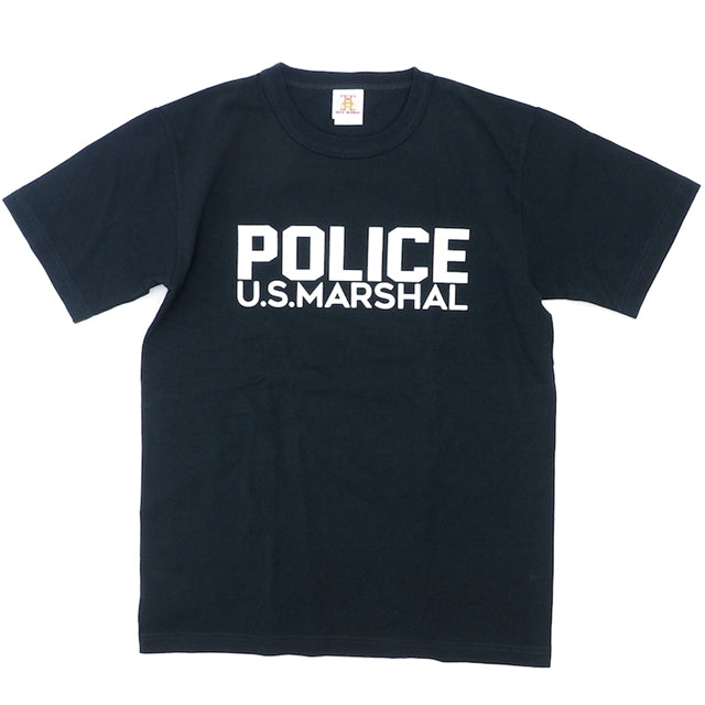 【クリアランスSALE】ALL KING（オールキング）POLICE U.S.MARSHAL S/S Tシャツ[3色]【レターパックプラス対応】
