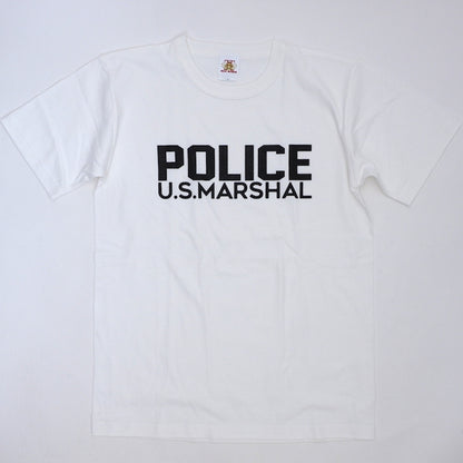 ALL KING（オールキング）POLICE U.S.MARSHAL S/S Tシャツ[3色]【レターパックプラス対応】