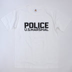 【クリアランスSALE】ALL KING（オールキング）POLICE U.S.MARSHAL S/S Tシャツ[3色]【レターパックプラス対応】