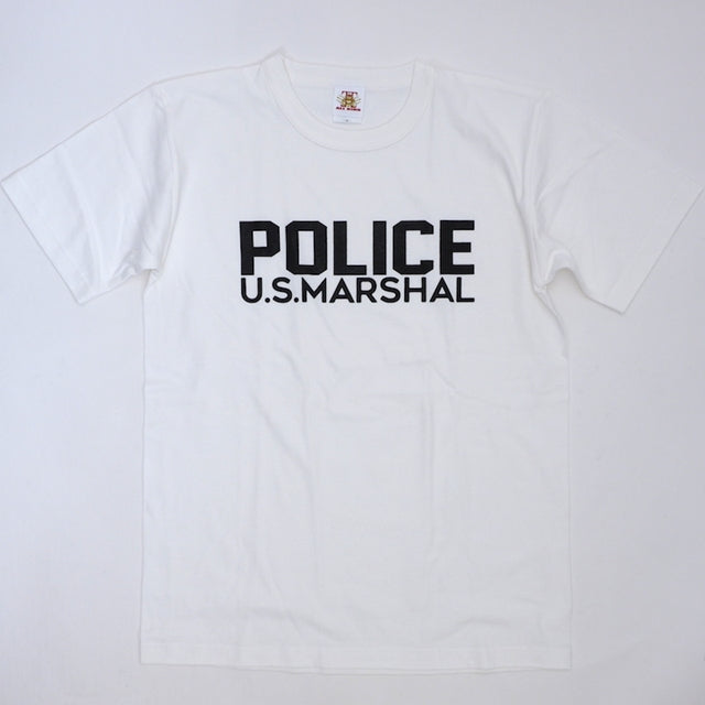 【クリアランスSALE】ALL KING（オールキング）POLICE U.S.MARSHAL S/S Tシャツ[3色]【レターパックプラス対応】