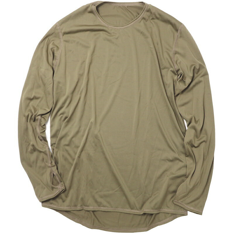 US(米軍放出品) Level 1 LIGHT WEIGHT UNDERSHIRT & DRAWER [TAN499]