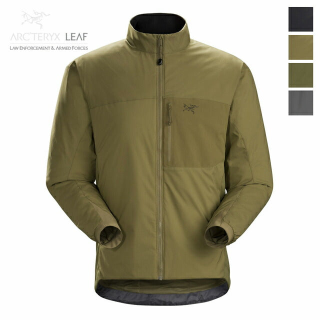 ARC'TERYX LEAF（アークテリクス リーフ）Atom Jacket LT (Gen2.1) [Black][Crocodile][Ranger Green][Wolf][アトム ジャケット]【官公庁職員のみ販売（一般購入不可）】