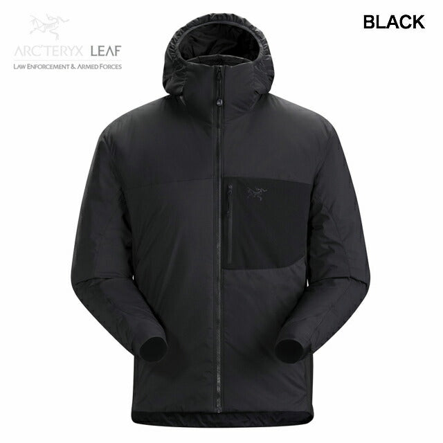 ARC'TERYX LEAF（アークテリクス リーフ）Atom Hoody LT（Gen2.1）[Black][Crocodile][Ranger  Green][Wolf][アトム フーディ]【官公庁職員のみ販売（一般購入不可）】