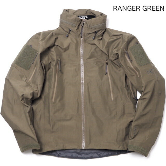 ARC'TERYX LEAF（アークテリクス リーフ）Alpha Jacket（Gen2）[Black][Crocodile][Ranger Green][Wolf][アルファ ジャケット]【官公庁職員のみ販売（一般購入不可）】