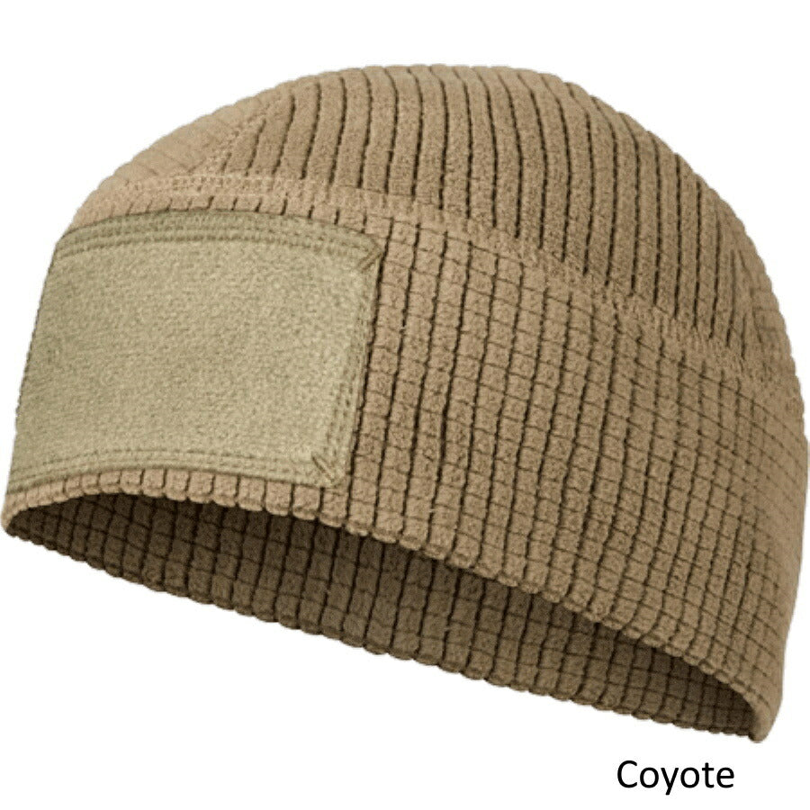 HELIKON-TEX(ヘリコンテックス) Range Beanie Cap グリッドフリースキャップ [Black、Olive Green、Coyote]【中田商店】【レターパックプラス対応】【レターパックライト対応】