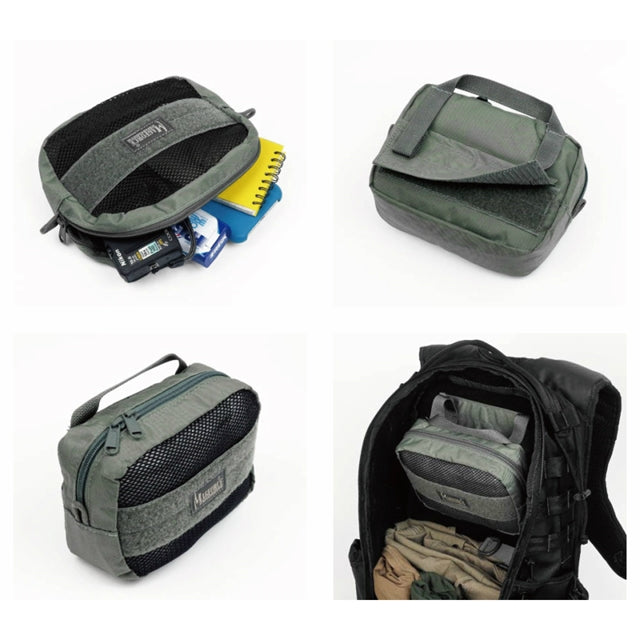 MAGFORCE 5×7 Organizer [Foliage Green] [MF-3577] [Velcro Organizer] [Compatible with Letter Pack Plus] [Compatible with Letter Pack Light]