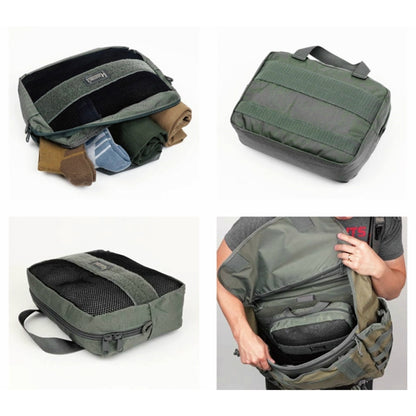MAGFORCE 7×10 Organizer [Foliage Green] [MF-3578] [Velcro Organizer] [Compatible with Letter Pack Plus] [Compatible with Letter Pack Light]