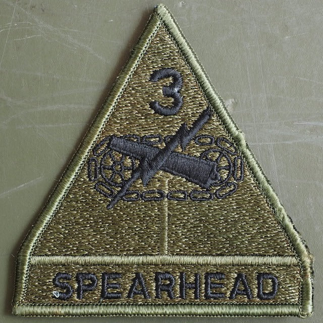 Military Patch US Army 3rd Armored Division Subdude [Letter Pack Plus compatible] [Letter Pack Light compatible]