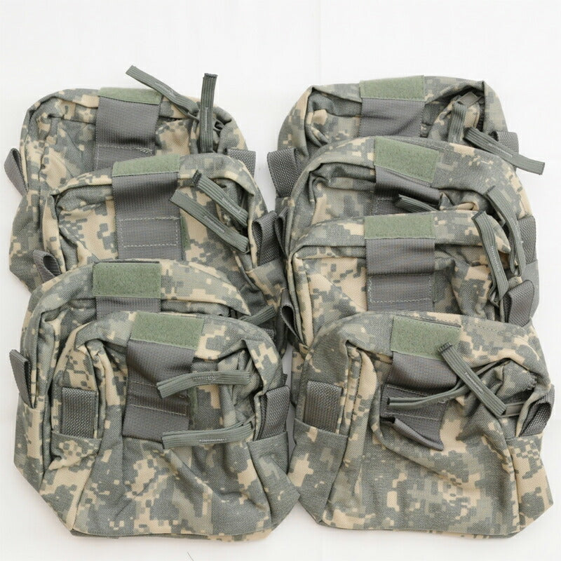US(米軍放出品)MOLLE II Medical Set Universal Camo [ACU][メディカルバッグ&メディカルポーチ8点セット]