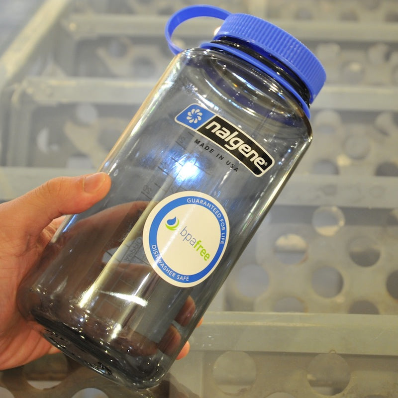 Nalgene（ナルゲン）広口 1.0L Tritan Renew [1リットル広口ボトル][ブルーキャップ]