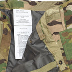 US (US military release product) ECWCS GEN3 Level 6 Gore-Tex Pants OCP MultiCam