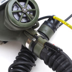 US (US military release product) [Made by SCOTT] [Used item] Chemical Biological Oxgen Mask US military real chemical biological oxygen mask