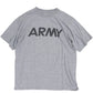 US（米軍放出品）PT ARMY トレーニング Tシャツ [グレー][新品]【レターパックプラス対応】