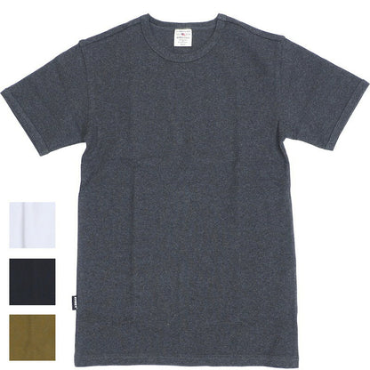 AVIREX RIB S/S Crew Neck T-shirt [4 colors] [Letter Pack Plus compatible]