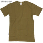 AVIREX（アヴィレックス）RIB S/S クルーネック Tシャツ [4色]【レターパックプラス対応】