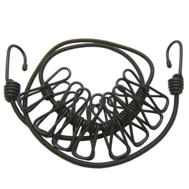 MILITARY（ミリタリー）ユーティリティークリップ [ビニールコートクリップ×8個付き][8 VINYL COATED UTILITY CLIP]【レターパックプラス対応】