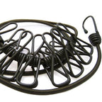 MILITARY（ミリタリー）ユーティリティークリップ [ビニールコートクリップ×8個付き][8 VINYL COATED UTILITY CLIP]【レターパックプラス対応】