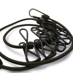 MILITARY（ミリタリー）ユーティリティークリップ [ビニールコートクリップ×8個付き][8 VINYL COATED UTILITY CLIP]【レターパックプラス対応】