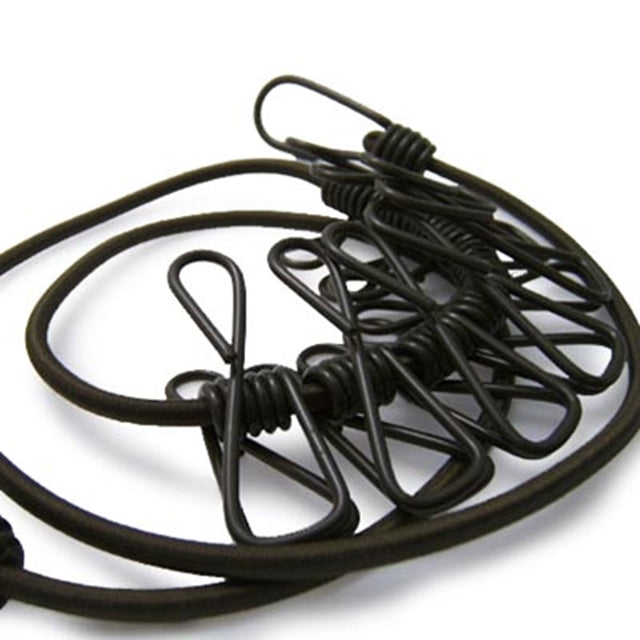 MILITARY（ミリタリー）ユーティリティークリップ [ビニールコートクリップ×8個付き][8 VINYL COATED UTILITY CLIP]【レターパックプラス対応】